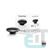 Розумна кнопка Fibaro The Button, Z-Wave, 3V ER14250, чорна (FGPB-101-2_ZW5) фото