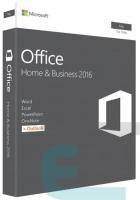 ПО Microsoft Office Mac Home and Business 2016 English 1PK Medialess P2 (W6F-00855) фото