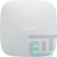 Інтелектуальний центр системи безпеки Ajax Smart Hub (GSM + Ethernet), білий (000001145) фото