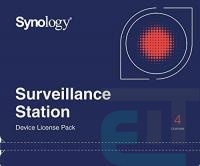 Лицензия Synology Camera License Pack (4 cameras) (DEVICE_LICENSE_(X4)) фото
