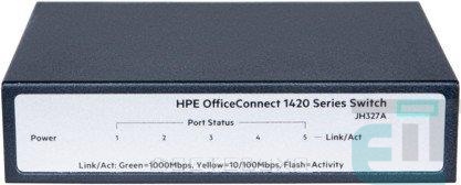 Некерований комутатор HPE 1420-5G (JH327A) фото