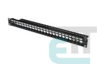 Рама 19" DIGITUS 1U для наборной патч-панели 24 порта черная (DN-91411) фото