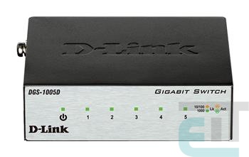 Неуправляемый коммутатор D-Link DGS-1005D фото