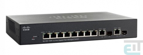 Управляемый коммутатор Cisco SB SG300-10PP-K9-EU фото